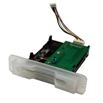 Светещ четец за магнитна карта с вход